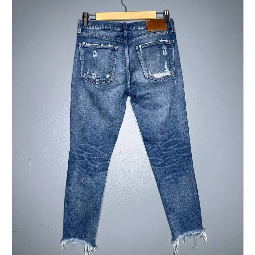 Moussy Vintage MV Isko Comfort Ridgewood Skinny Jeans in Light Blue Size 25
